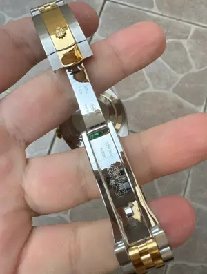 Rolex Sky-Dweller 41 mm GMT Automatic two tone Safir Replica Clona 1 la 1 1:1 Jubilee - imagine 5