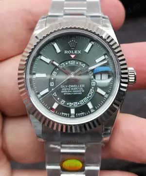 Rolex 42 mm Sky-Dweller Verde Noob 9002