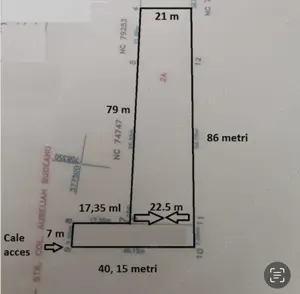 Teren intravilan 2000 mp   Zona Dimitrie Cantemir toate utilitatile - imagine 2
