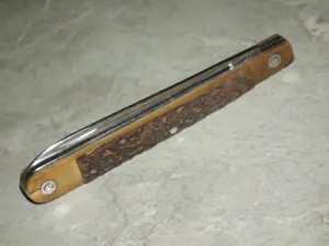 Briceag traditional maghiar vechi cu plásele din corn Szalonnázó 4