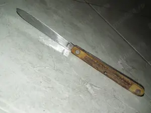 Briceag traditional maghiar vechi cu plásele din corn Szalonnázó 4 - imagine 3