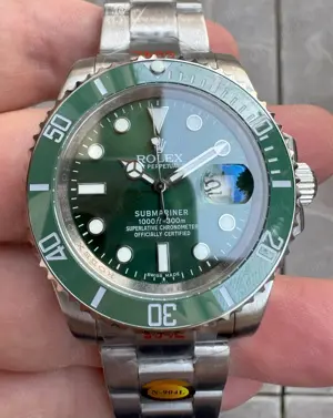 Replica Clona Rolex Submariner 1 la 1 1:1 HULK VERDE mecanism japonez miyota 8215