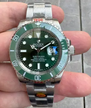 Replica Clona Rolex Submariner 1 la 1 1:1 HULK VERDE mecanism japonez miyota 8215 - imagine 2