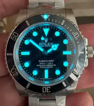 Rolex Submariner No Date FUCK EM Supreme 40 mm V9F - imagine 3