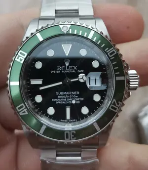 Rolex Submariner 40 mm VINTAGE 16610LV 904L Black RAF 3135