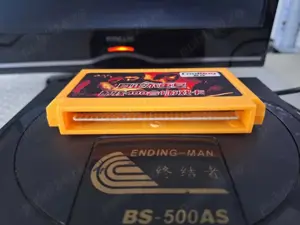 400 jocuri caseta discheta galbena clasica cu jocuri pentru consola TV - imagine 2