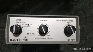 HamTronic VD 707 Voice-Inverse Decoder radioamatori