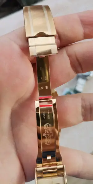 Replica Rolex Submariner 41 mm 3235 inox 904L Safir Ceramic Clona 1 la 1 GOLD - imagine 5