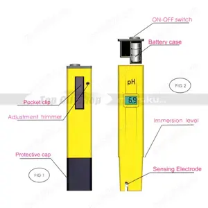 Tester PH metru pt masurarea puritatii apei robinet, acvariu, piscina, etc !