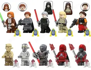 Set 10 Minifigurine tip Lego Star Wars cu Obi Wan si Amidala