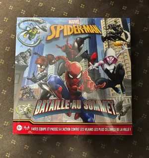 Joc de societate Spider-Man Battle at the top