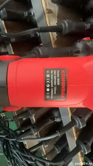 Polizor unghiular 800W cu variator turație 0-11000 rpm - imagine 4