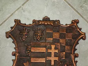 Stema blazonul Ungariei Istorice - Középcímer Nagy-Magyarország Címere - imagine 2