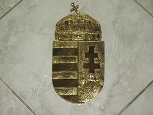 Stema blazonul Ungariei alamá - Magyarország Címere réz magyar címer