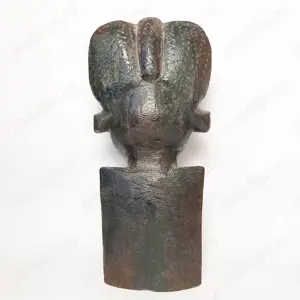 Statueta lemn abanos - Femeie africana - imagine 4