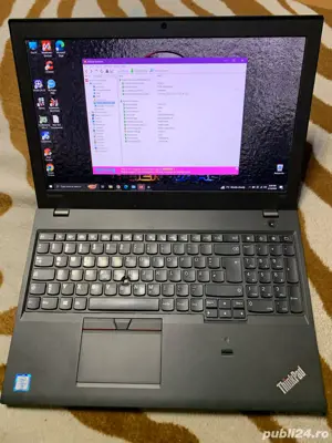 Laptop Lenovo T560 i5-6300u,8gb ram,ssd 120gb display 15.6 fhd  - imagine 2