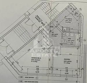 Apartament cu 2 camere, decomandat, parter inalt,centrala proprie - imagine 7