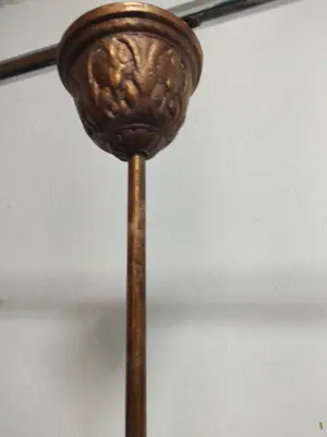 Candelabru Lustra 5 becuri Ceramica Antic  - imagine 4