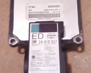 Kit pornire calculator ECU+IMMOBILISER+CIP Opel Astra G 16i-16V benzina 09355929 - imagine 2