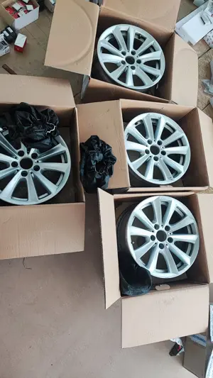 Vand jante originale BMW ''17 stare foarte buna - imagine 2