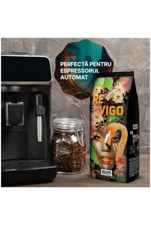Cafea boabe, Revigo Arabica si Robusta, Beans Republic, 1 kg - imagine 2