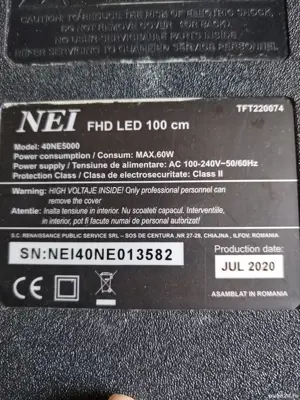 Main board cv3663c-a32 de NEI 40 " - imagine 5