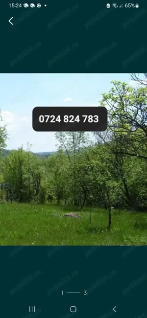 Vând teren intravilan cu izvor de apa potabila  - imagine 2