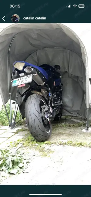 Garaj moto calitate superioar  - imagine 3