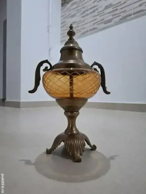 lampa bronz patinat vitange