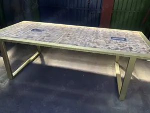 Masa metal si lemn 2500x1160x78