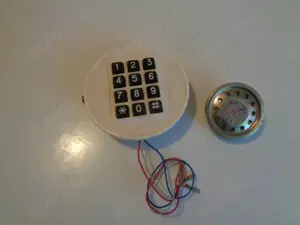 disc ptr.telefon fix cu fir ,casca receptor,vechi,de colectie