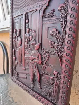 tablou rasina Asiatic, foarte greu