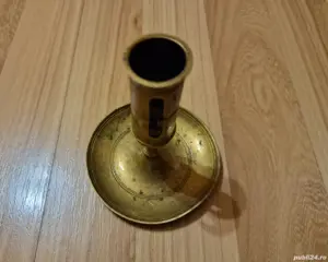 Vând Suport Lumânare Din Alamă, Vechi de Peste 100 Ani