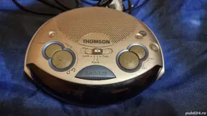 Vând sau schimb Radio AM-FM cu Ceas și Alarmă Thomson RR65M - imagine 2