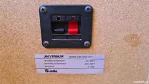 Vând sau schimb Boxe Universum VTCF-4617, 60W RMS, În Stare Impecabilă - imagine 5