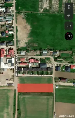 Teren de Vânzare   1.100 mp | Bălăceanca   Strada Eroilor