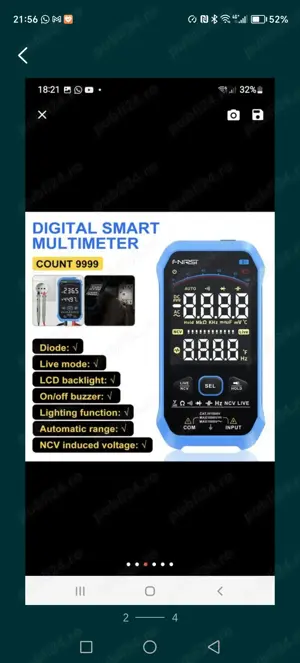 Multimetru (aparat masura) digital