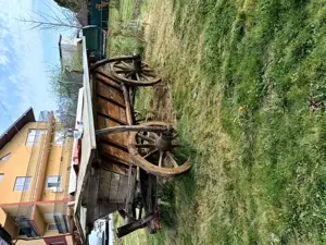 Vand căruță artizanala veche de 50 ani din regiunea Oltenia  - imagine 2