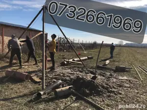 foraje puțuri apa denisipari 