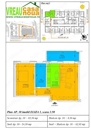  Apartament 2 Camere în Bloc Nou, Torontalului   Mehala - imagine 5