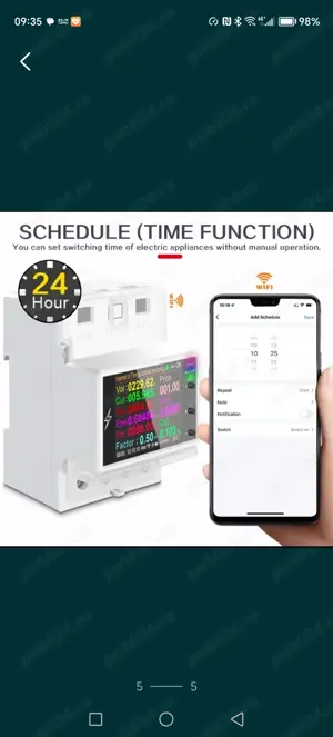 Contor electric smart, protectii multiple - imagine 3