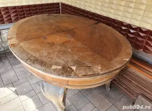 Vând sau schimb Masă Mare, Veche De Peste 100 Ani - imagine 3