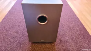 Vând sau schimb Subwoofer Activ Denon DSW-56 35W, În Stare Foarte Bună