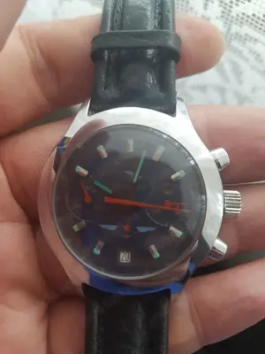 Ceas Poljot BBC BMO Maritime Air Force Chronograph - imagine 4