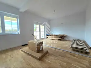 Jumatate de duplex, modern, cu 4 camere si 2 bai, Sag, vatra satului