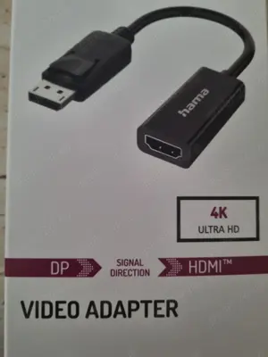 Adaptor Video DisplayPort la HDMI Ultra-HD 4K - imagine 2