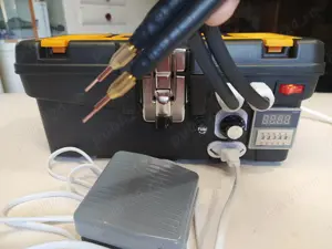 Aparat sudura in puncte acumulatori Li-Ion   Ni 18650 profesional 4 Kw - imagine 2