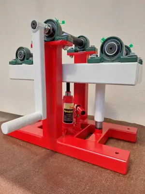 Masina roluit teava retrangulara