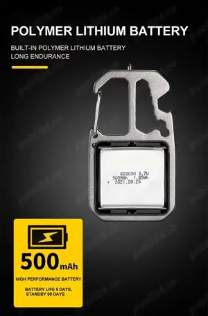 Lanterna multifunctionala de urgenta Led 5 in 1 - imagine 3