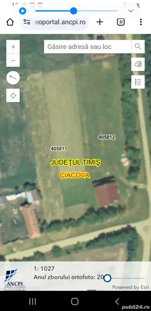 Vand teren intravilan Obad